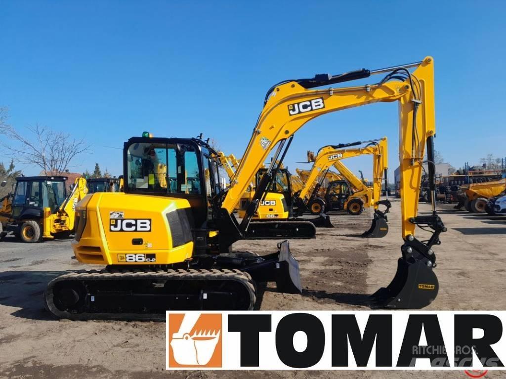 JCB 86 C-2 中型油圧ショベル 7ｔ-12ｔ（ユンボ・パワーショベル・バックホー）