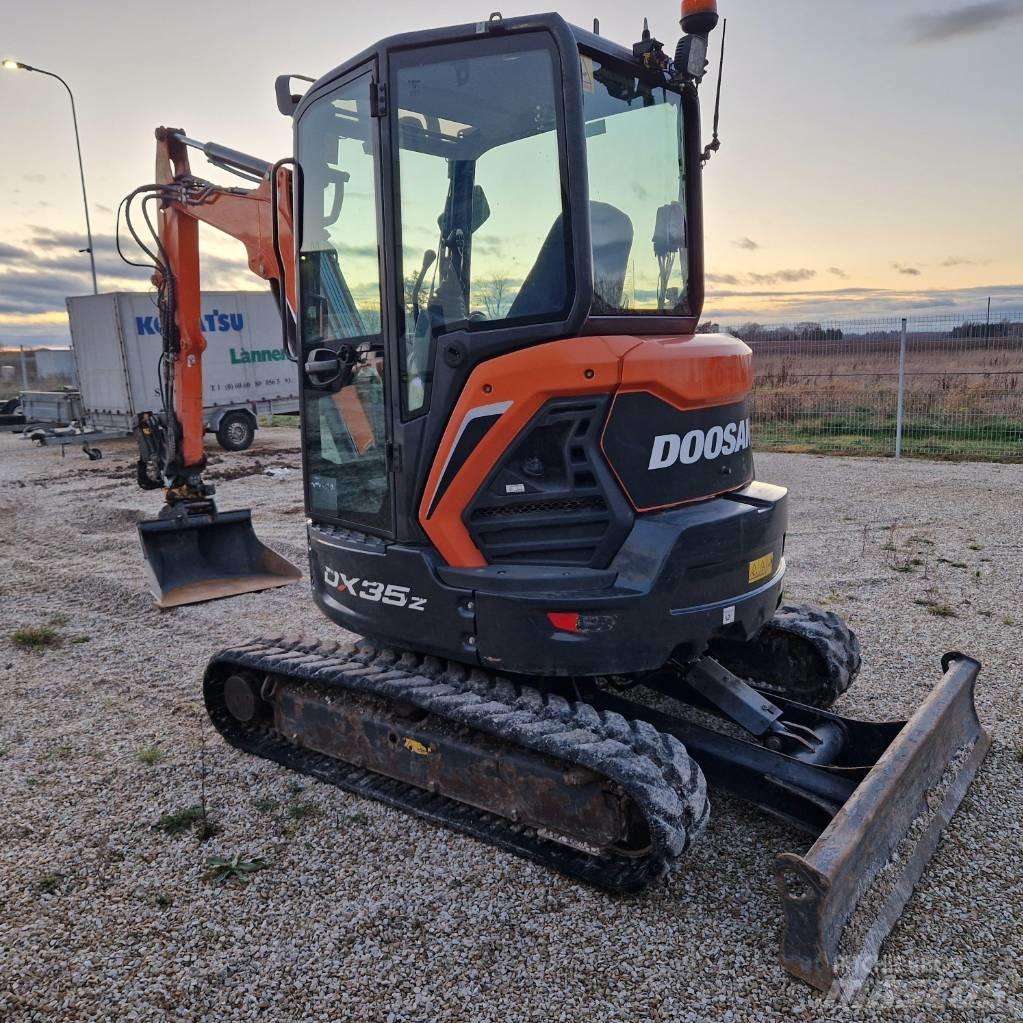 Doosan DX 35 Z ミニ油圧ショベル 7t以下（ミニユンボ・ミニディガー）