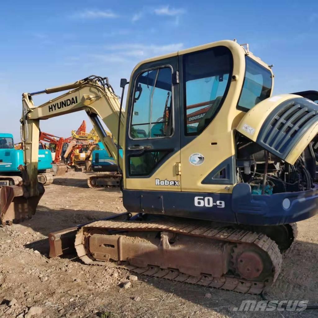 Hyundai R60-9 ミニ油圧ショベル 7t以下（ミニユンボ・ミニディガー）