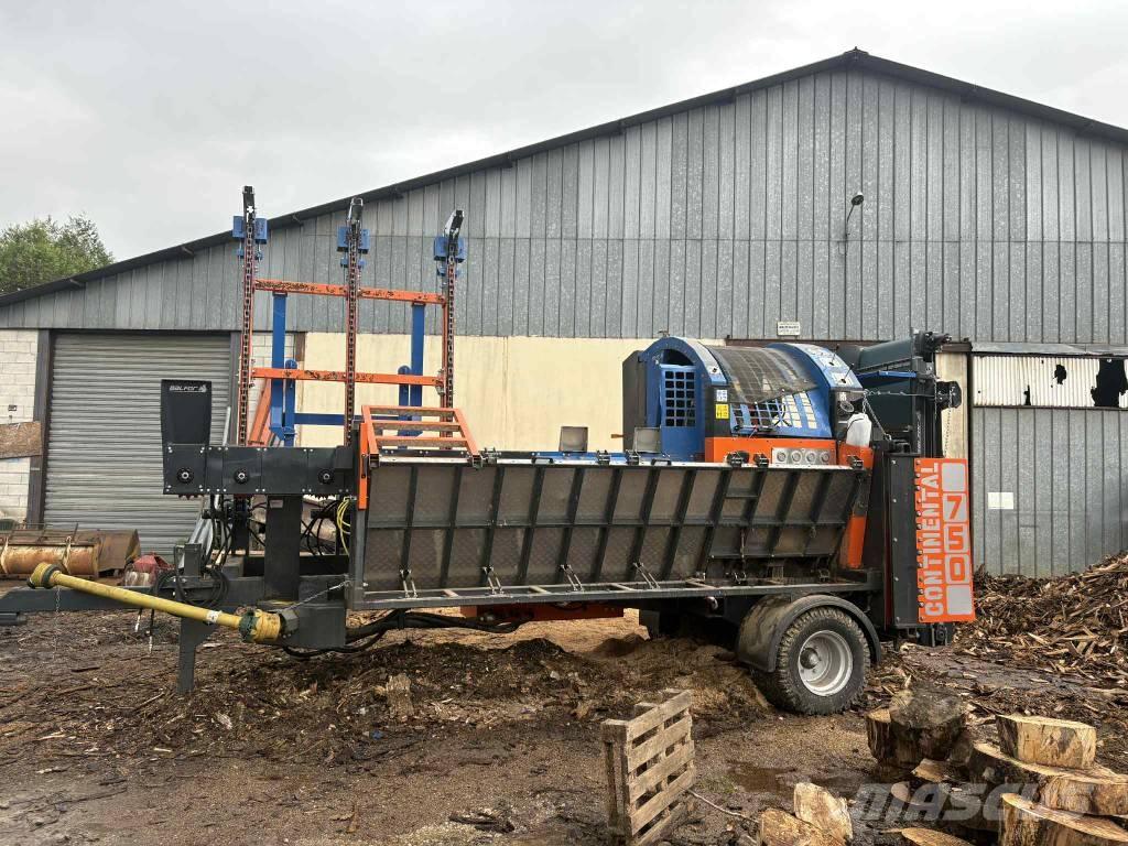 Balfor 750 ウッドスプリッターとカッター