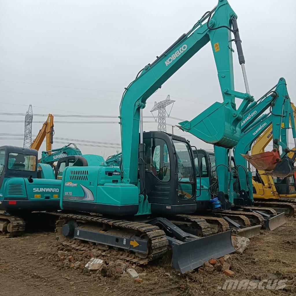 Kobelco SK75-8 中型油圧ショベル 7ｔ-12ｔ（ユンボ・パワーショベル・バックホー）