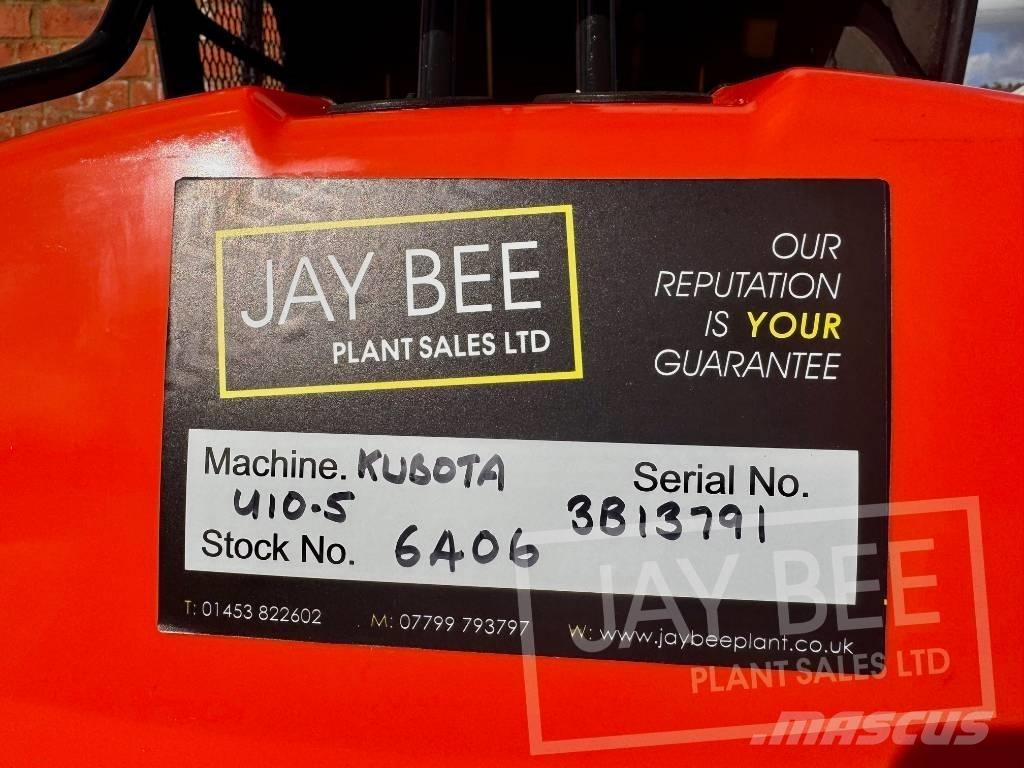 Kubota U 10-5 ミニ油圧ショベル 7t以下（ミニユンボ・ミニディガー）