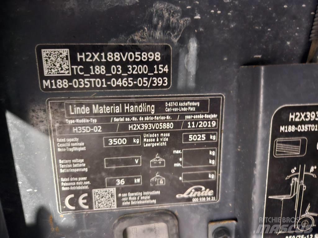 Linde H35D ディーゼル・軽油