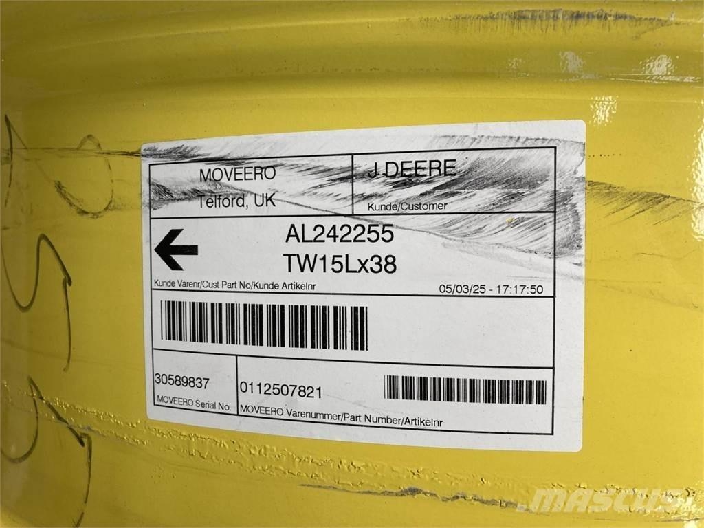 John Deere 15x38 タイヤ、ホイル、リム