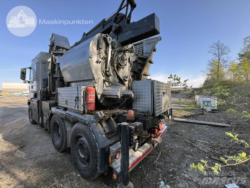 MAN TGS 28.480 ウッドチップ運搬用トラック
