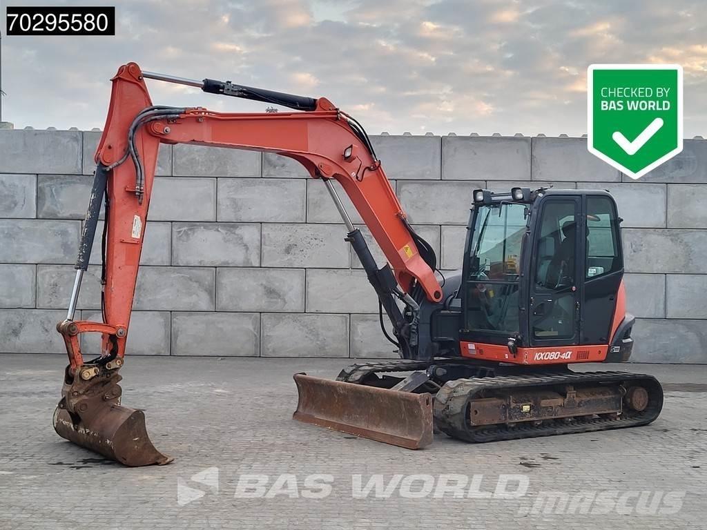 Kubota KX080-4a ミニ油圧ショベル 7t以下（ミニユンボ・ミニディガー）