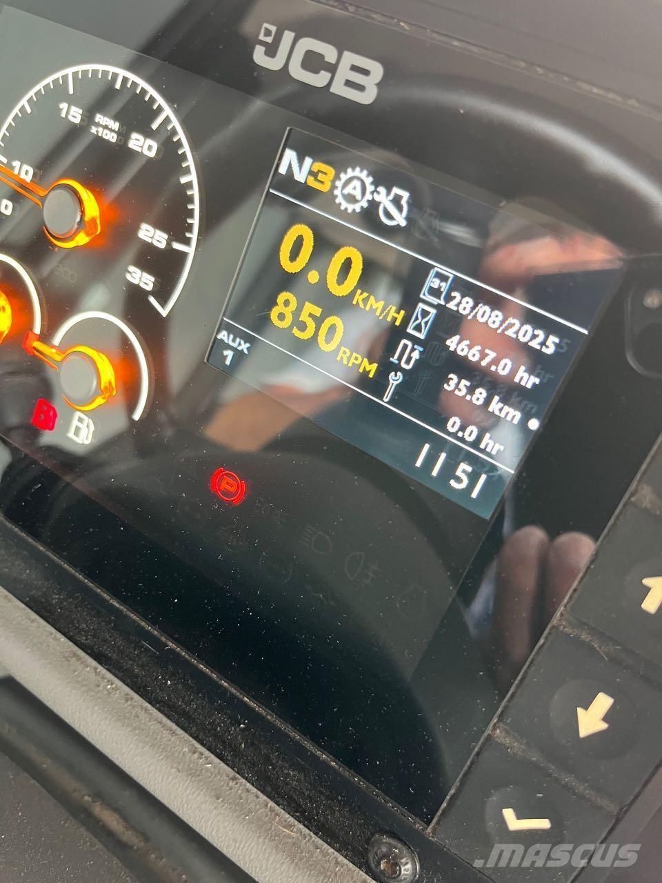 JCB TM 320 Agri ホイールローダー・タイヤショベル