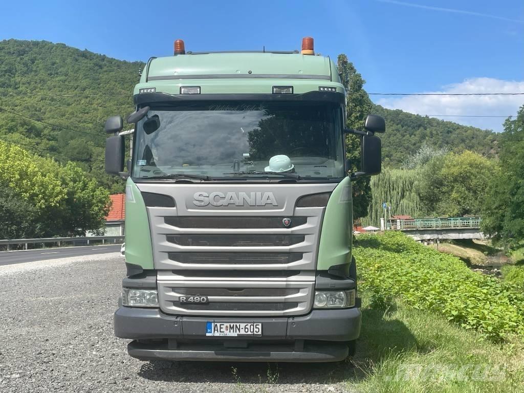 Scania R 490 中古トラクターヘッド | トレーラーヘッド