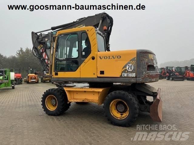 Volvo EW 160 B ホイール式油圧ショベル（パワーショベル・ユンボ・バックホー）
