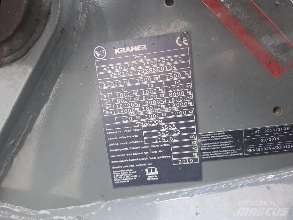 Kramer 8155 ホイールローダー・タイヤショベル