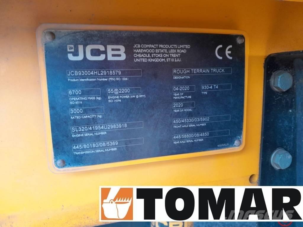JCB 930-4 ラフターテレントラック