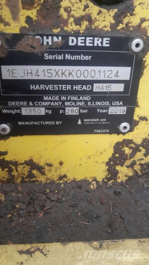 John Deere 1270 E ハーベスター