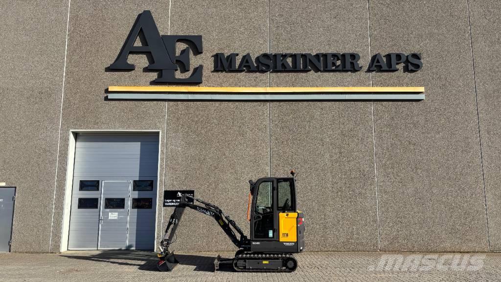 Volvo EC 18 Electric ミニ油圧ショベル 7t以下（ミニユンボ・ミニディガー）