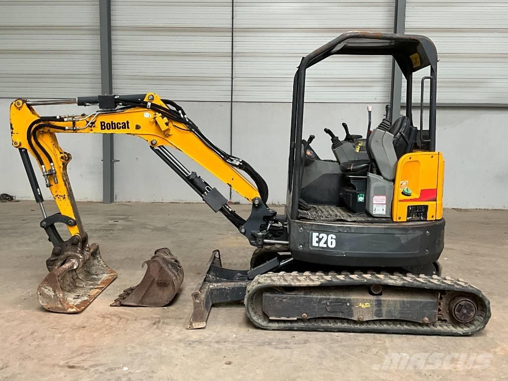 Bobcat E 26 EM ミニ油圧ショベル 7t以下（ミニユンボ・ミニディガー）