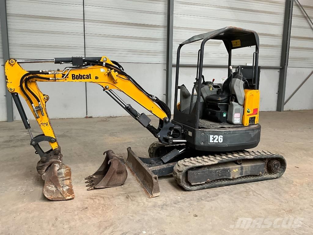 Bobcat E 26 EM ミニ油圧ショベル 7t以下（ミニユンボ・ミニディガー）