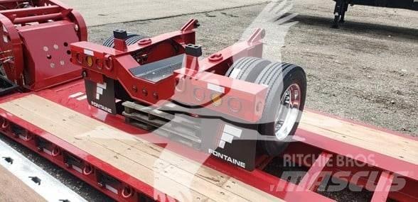 Fontaine FLIP AXLE ローローダーセミトレーラー