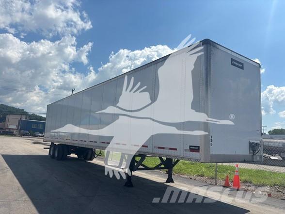Fruehauf PLATE VAN ボックスボディートレーラー