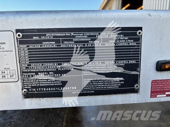 Transcraft D-EAGLE II ローローダーセミトレーラー