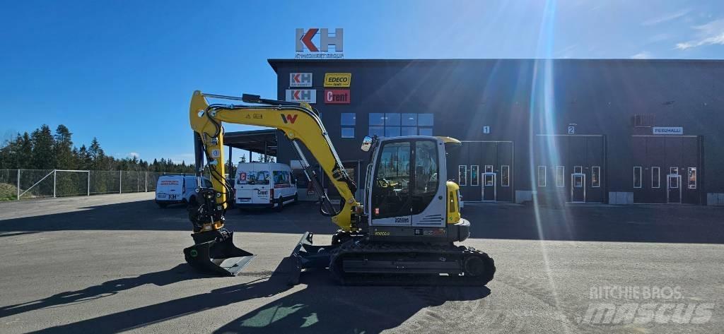 Wacker Neuson EZ 80 中型油圧ショベル 7ｔ-12ｔ（ユンボ・パワーショベル・バックホー）
