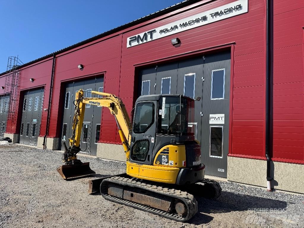 Komatsu PC 50 ミニ油圧ショベル 7t以下（ミニユンボ・ミニディガー）