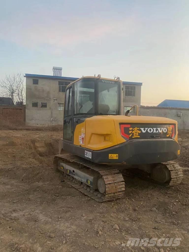 Volvo EC80D 中型油圧ショベル 7ｔ-12ｔ（ユンボ・パワーショベル・バックホー）
