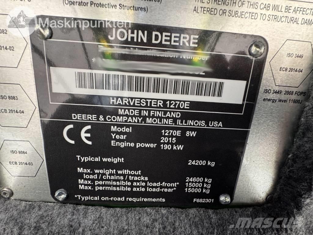 John Deere 1270 E ハーベスター