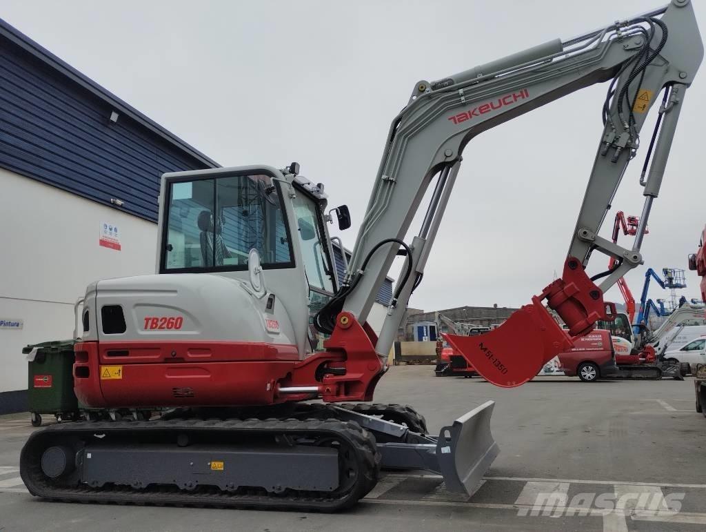 Takeuchi TB 260 ミニ油圧ショベル 7t以下（ミニユンボ・ミニディガー）