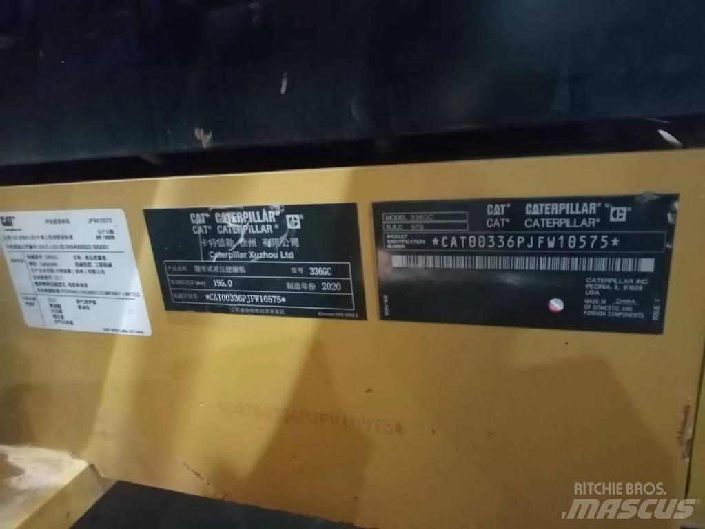 CAT 2020 CAT 336Gc ホイール式油圧ショベル（パワーショベル・ユンボ・バックホー）