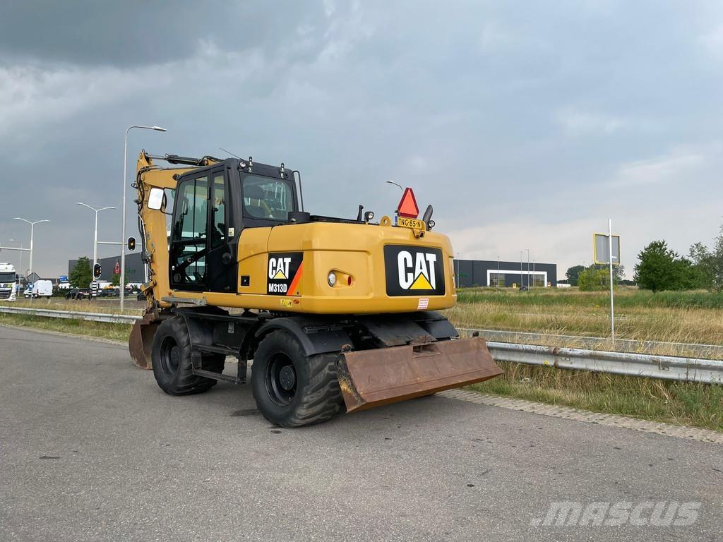 CAT M313D - CE ホイール式油圧ショベル（パワーショベル・ユンボ・バックホー）