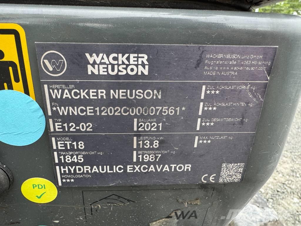 Wacker Neuson ET18 大型油圧ショベル12t以上（パワーショベル・ユンボ）