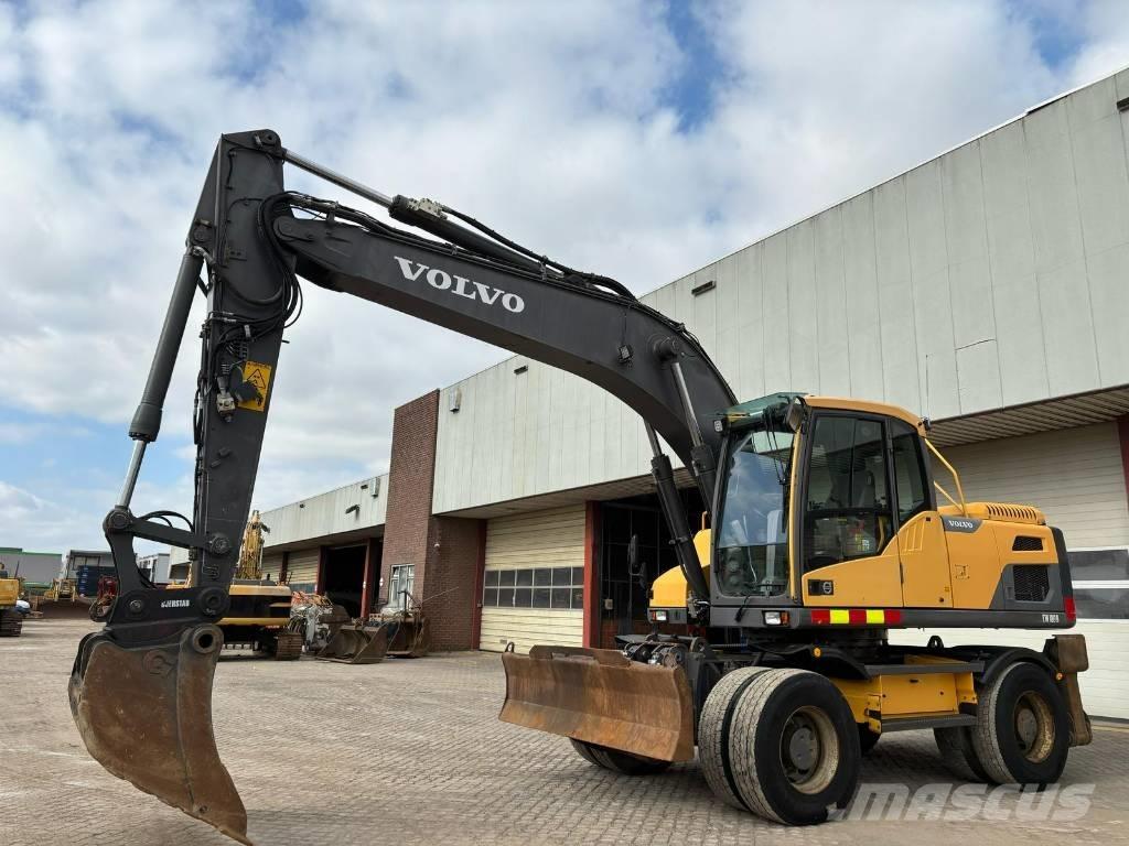 Volvo EW 180 D ホイール式油圧ショベル（パワーショベル・ユンボ・バックホー）