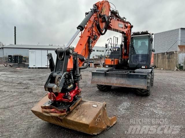 Doosan DX 170 W-5 ホイール式油圧ショベル（パワーショベル・ユンボ・バックホー）