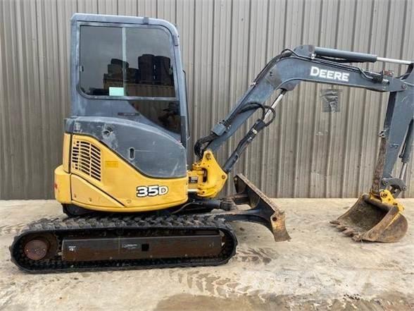 John Deere 35D ミニ油圧ショベル 7t以下（ミニユンボ・ミニディガー）
