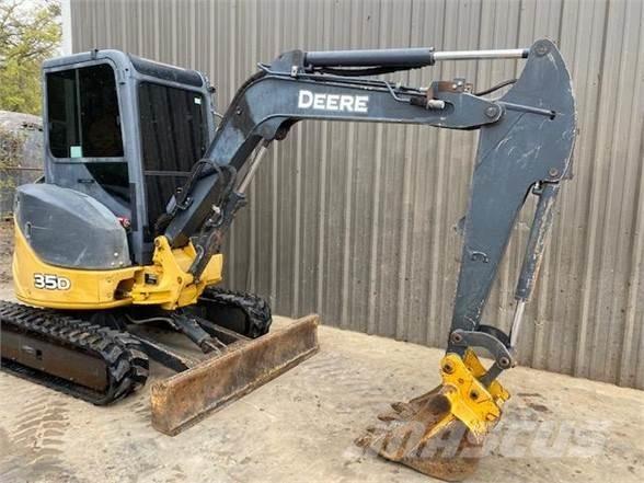 John Deere 35D ミニ油圧ショベル 7t以下（ミニユンボ・ミニディガー）