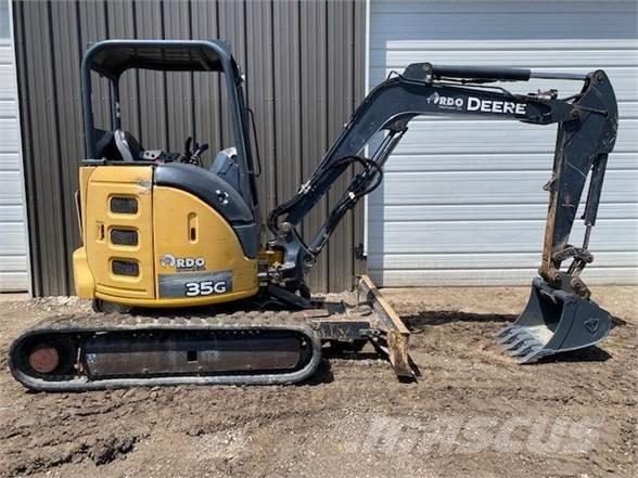 John Deere 35G ミニ油圧ショベル 7t以下（ミニユンボ・ミニディガー）