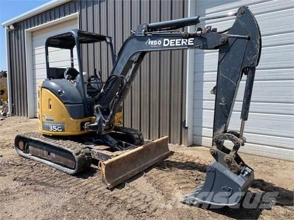 John Deere 35G ミニ油圧ショベル 7t以下（ミニユンボ・ミニディガー）