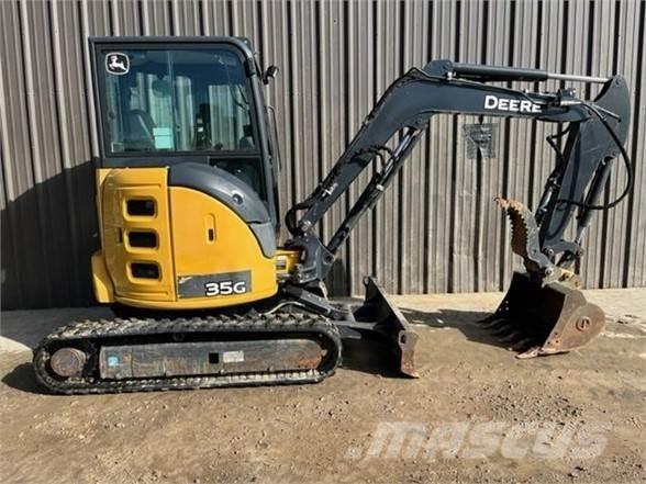 John Deere 35G ミニ油圧ショベル 7t以下（ミニユンボ・ミニディガー）