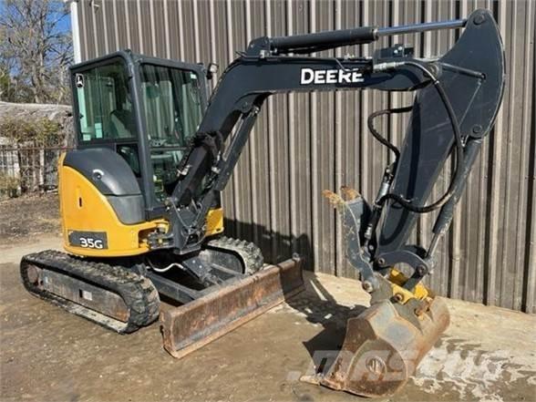 John Deere 35G ミニ油圧ショベル 7t以下（ミニユンボ・ミニディガー）