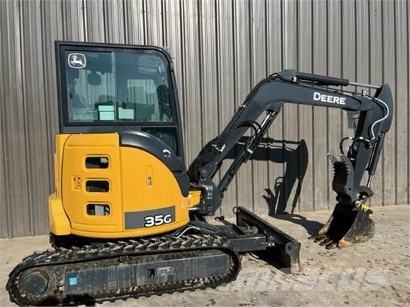 John Deere 35G ミニ油圧ショベル 7t以下（ミニユンボ・ミニディガー）