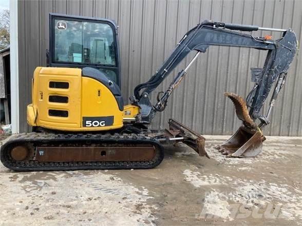 John Deere 50G ミニ油圧ショベル 7t以下（ミニユンボ・ミニディガー）
