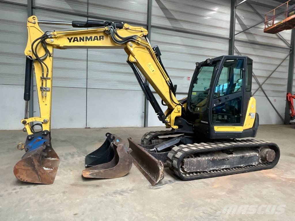Yanmar SV 100 - 2A - 2PB 中型油圧ショベル 7ｔ-12ｔ（ユンボ・パワーショベル・バックホー）