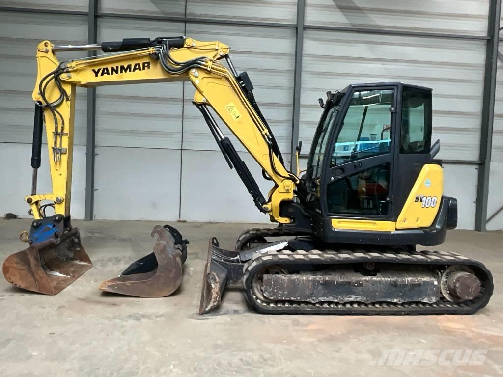 Yanmar SV 100 - 2A - 2PB 中型油圧ショベル 7ｔ-12ｔ（ユンボ・パワーショベル・バックホー）