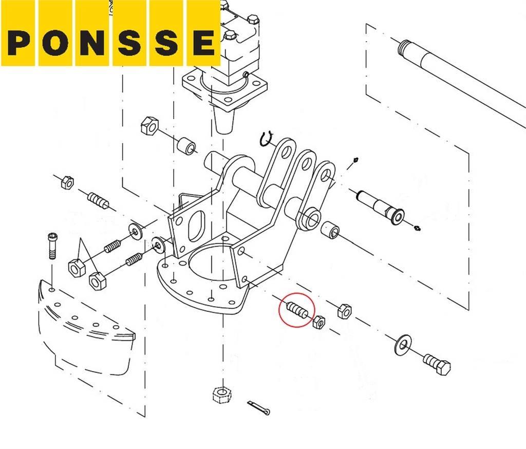 Ponsse 0006853 フォワーダクレーン