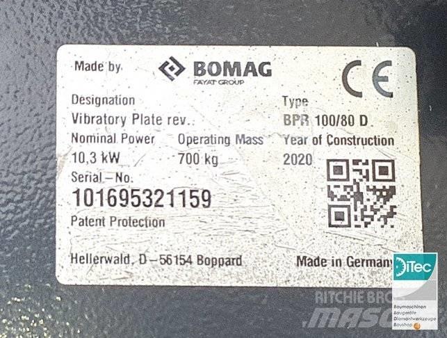 Bomag BPR 100/80 D プレートコンパクター
