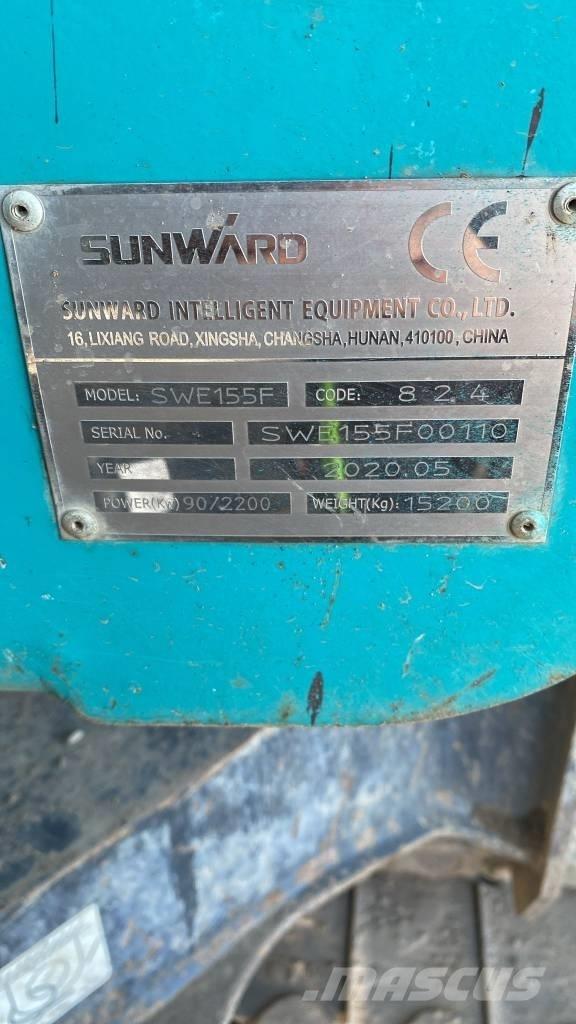 Sunward SWE 155 F 大型油圧ショベル12t以上（パワーショベル・ユンボ）