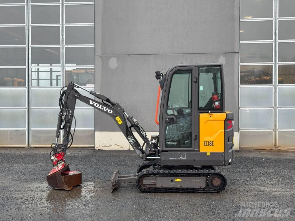Volvo EC 18 E ミニ油圧ショベル 7t以下（ミニユンボ・ミニディガー）