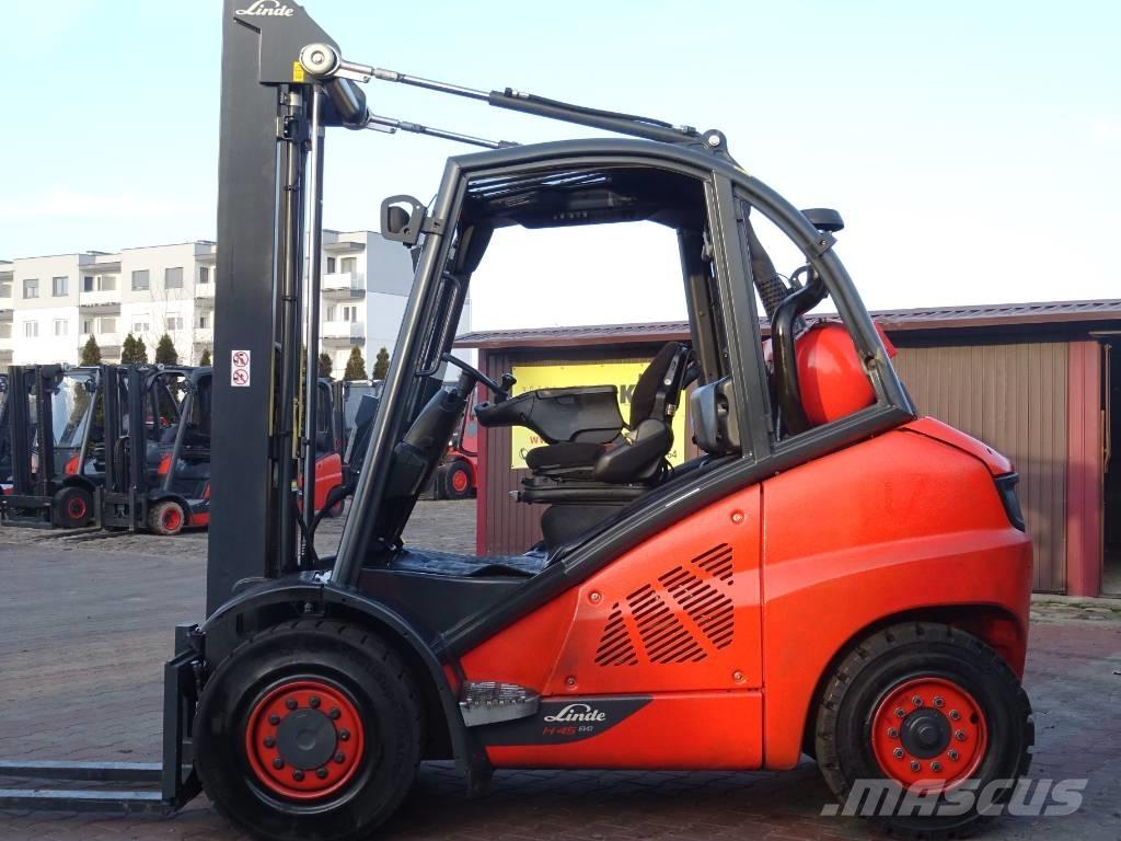 Linde H45T-02 LPGフォークリフト