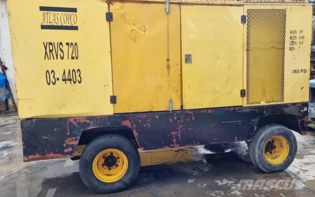 Atlas Copco XRVS 720 コンプレッサー