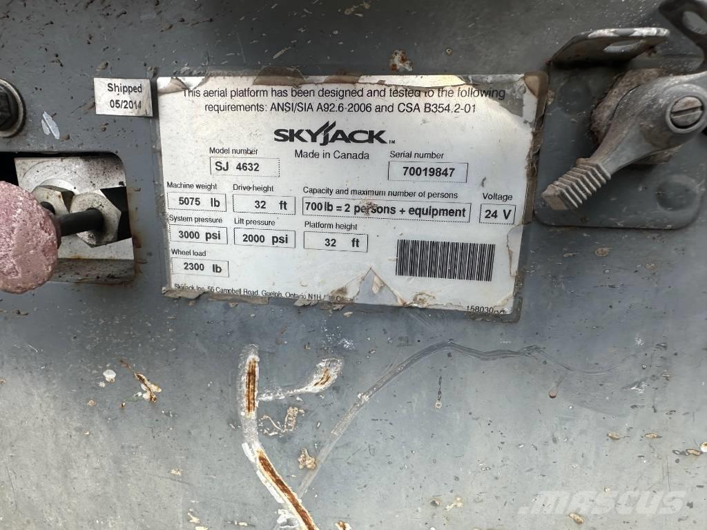 SkyJack SJ 4632 シザースリフト