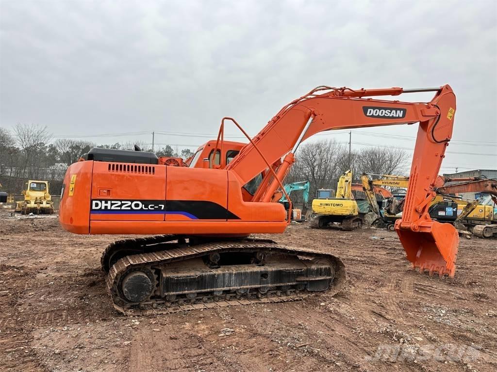 Doosan DH220-7 大型油圧ショベル12t以上（パワーショベル・ユンボ）